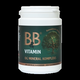 B&B Vitamin og Mineral kompleks 